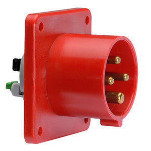 Bals Elektrotech - CEE-Gerätestecker (IEC 60309) Anbau-Gerätestecker 28112 4p 400V 6h Ip 44