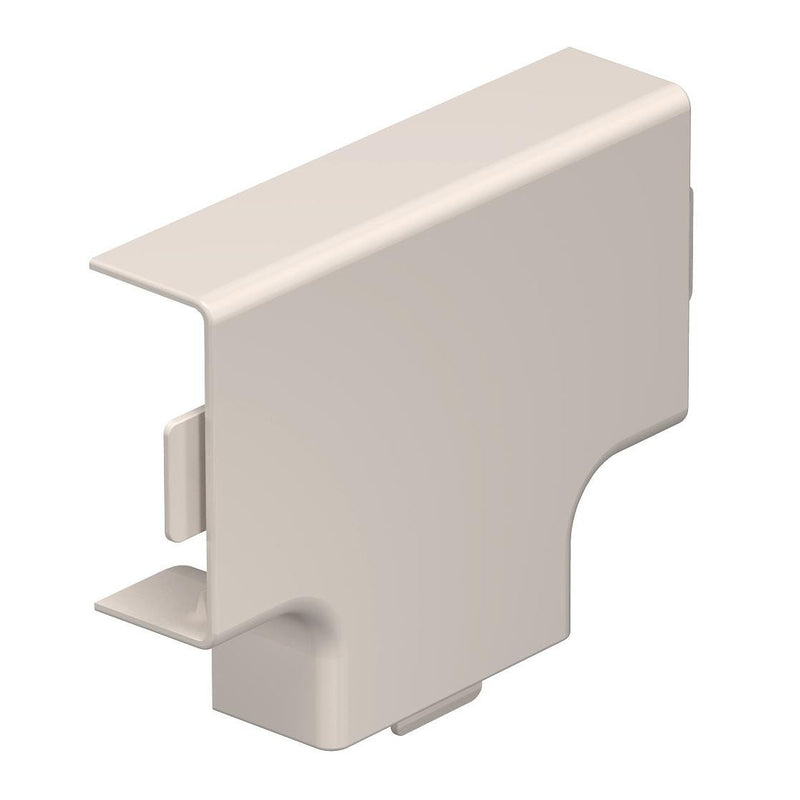 OBO Bettermann - T-Stück für Leitungsführungskanal T-Stückhaube WDK HT15040RW 15x40mm, RAL 9010 − 4 Stück
