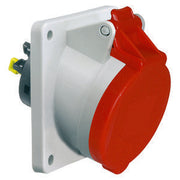 Bals Elektrotech - CEE-Anbausteckdose (IEC 60309) Anbausteckdose geneigt 32A 12867 3p 400V 9h IP44