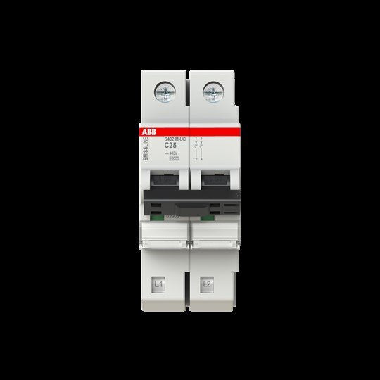 ABB Stotz S&J - Leitungsschutzschalter S402M-UCC25 25A C 2p UC