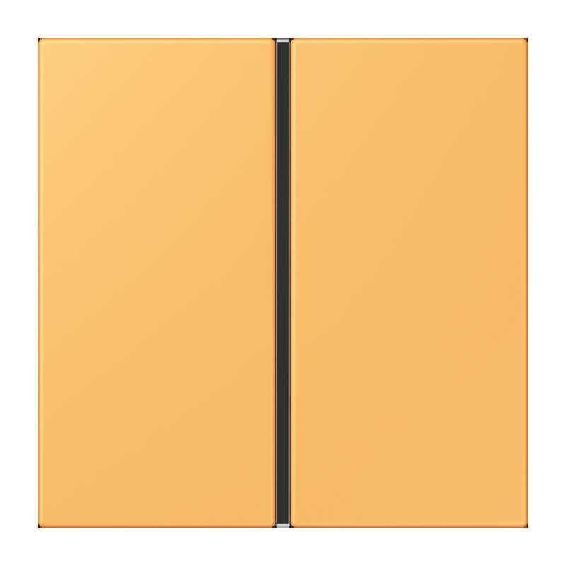 Jung - Abdeckung/Bedienelement für Installationsschalterprogramme Tastensatz 1fach LC 401 TSA 254 ocre jaune clair