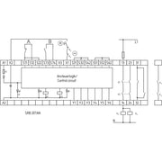 Schmersal - Gerät zur Überwachung von sicherheitsgerichteten Stromkreisen Sicherheits-Relaisbaustein SRB207AN 230VAC