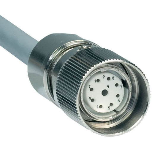 Schmersal - Rundsteckverbinder, feldkonfektionierbar (Industriesteckverbinder) Steckverbinder AK81PM23SG10MBK1XX4 gerade