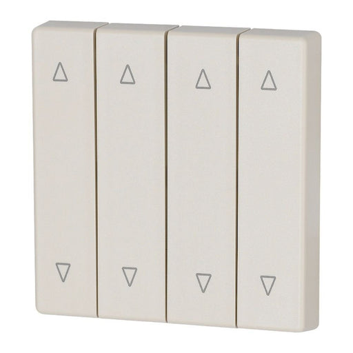 Eaton - Abdeckung/Bedienelement für Installationsschalterprogramme Wippe 4-fach CWIZ-04/22 creme, Jalo − 1 Stück by Eaton
