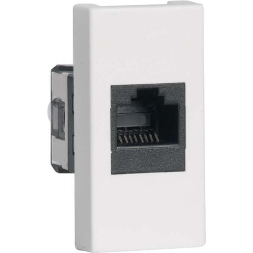 Peha - Einsatz/Abdeckung für Kommunikationstechnik UAE-Steckdose Cat6 D 2758.02 UAE-C6 reinweiß