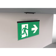 RP-Technik - Sicherheitsleuchte LED-Rettungszeichenleuchte AGCC403WL-AZ EB3h, Wirel., anthr