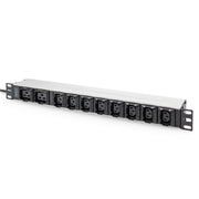 DIGITUS - Power distribution unit (PDU) Steckdosenleiste DN-95427 1HE Aluminium PDU