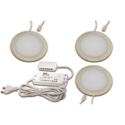 Hera - Downlight/Strahler/Flutlicht LED Einbauleuchte 3er - Set 3er Set #61060530003 nw, edelstahloptik