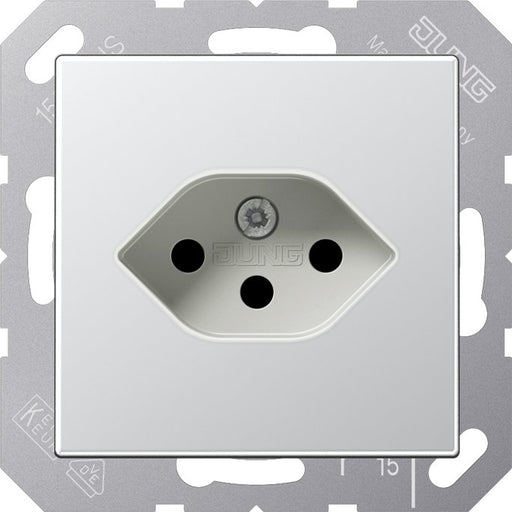 Jung - Steckdose alu A 1520-13 BF SEV AL Schweizer Norm