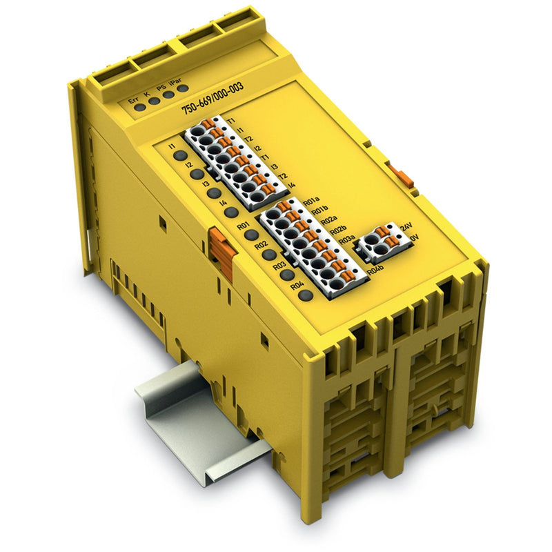 WAGO - Feldbus, Dez. Peripherie - Digitales Ein-/Ausgangs-Modul Sicherer Digitaleingang 750-669/000-003 AC 48 V/ DC 60 V,6 A
