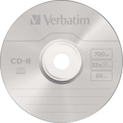 Verbatim - Speichermedium digital CD-R 80min/700MB/52x 43352 (VE25) Cakebox (25 Disc)