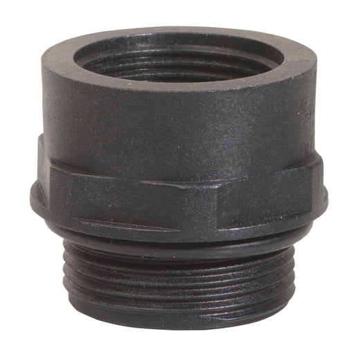 Walther Werke - Zubehör/Ersatzteile für Industriesteckverbinder Reduzieradapter von M32 717678KUSW auf M25 in schwarzem − 10 Stück