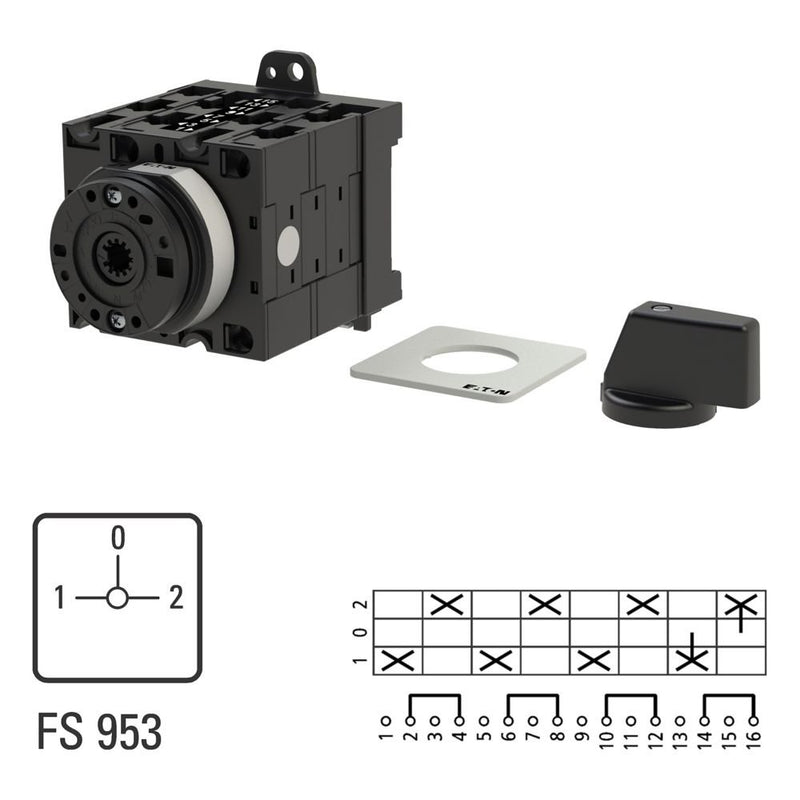 Eaton - Lastschalter Umschalter T3 32A T3-4-8294/XZ Zwischenbau