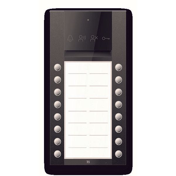 TCS Tür Control - Türstation für Türkommunikation PES PRO Audio Außenstation ASA120216-0017 16T AP R7016