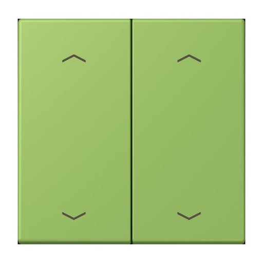 Jung - Abdeckung/Bedienelement für Installationsschalterprogramme Wippe mit Pfeilsymbolen LC 102 P 220 vert 31