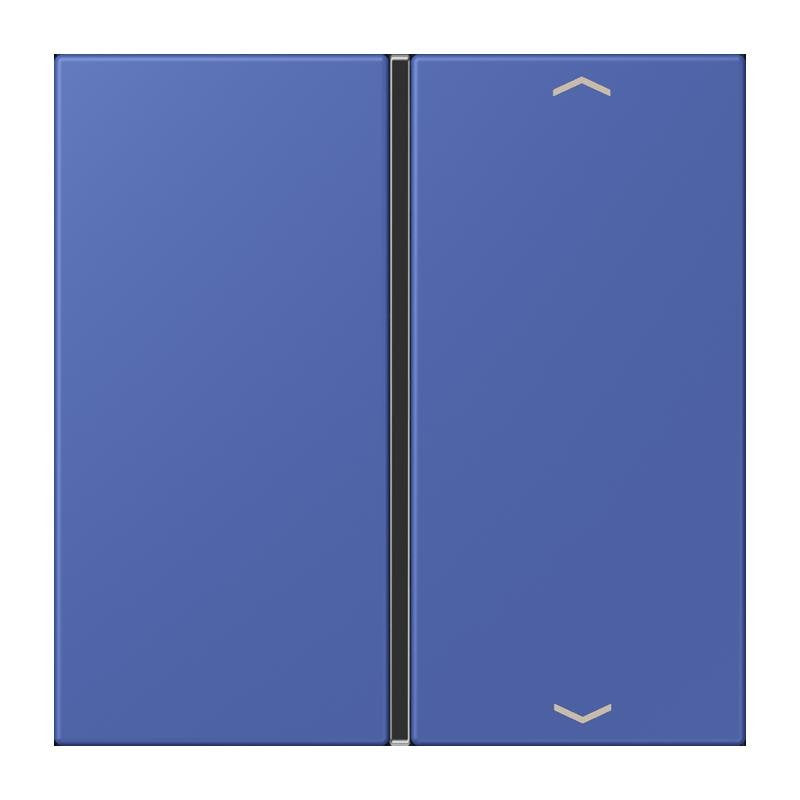 Jung - Abdeckung/Bedienelement für Installationsschalterprogramme Taste 1fach m. Pfeilsymb. LC 401 TSAP 206 bleu outremer 31