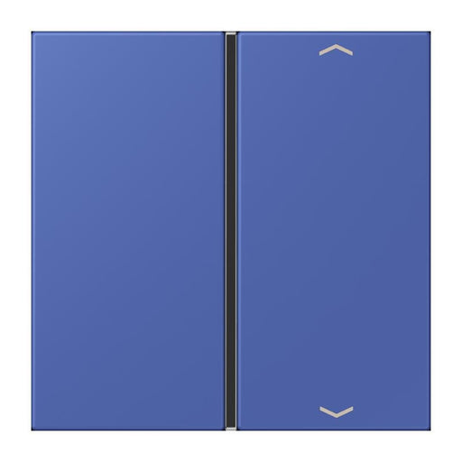 Jung - Abdeckung/Bedienelement für Installationsschalterprogramme Taste 1fach m. Pfeilsymb. LC 401 TSAP 206 bleu outremer 31