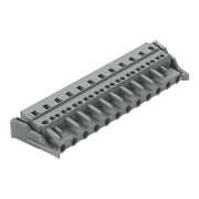 WAGO - Kabelsteckverbinder für Leiterplattensteckverbinder 1-Leiter-Federleiste 231-212/037-000 CAGECLAMP,2,5 mm²,gr − 10 Stück