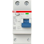 ABB Stotz S&J - Fehlerstrom-Schutzschalter FI-Schutzschalter FX202 A-40/0.03 Typ A, 40A, 30mA