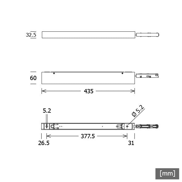 LTS Licht&Leuchten - Elektrisches Zubehör/Ersatzteile für Leuchten Netzteil 48V NEOZPSA9500P #663841 schwarz