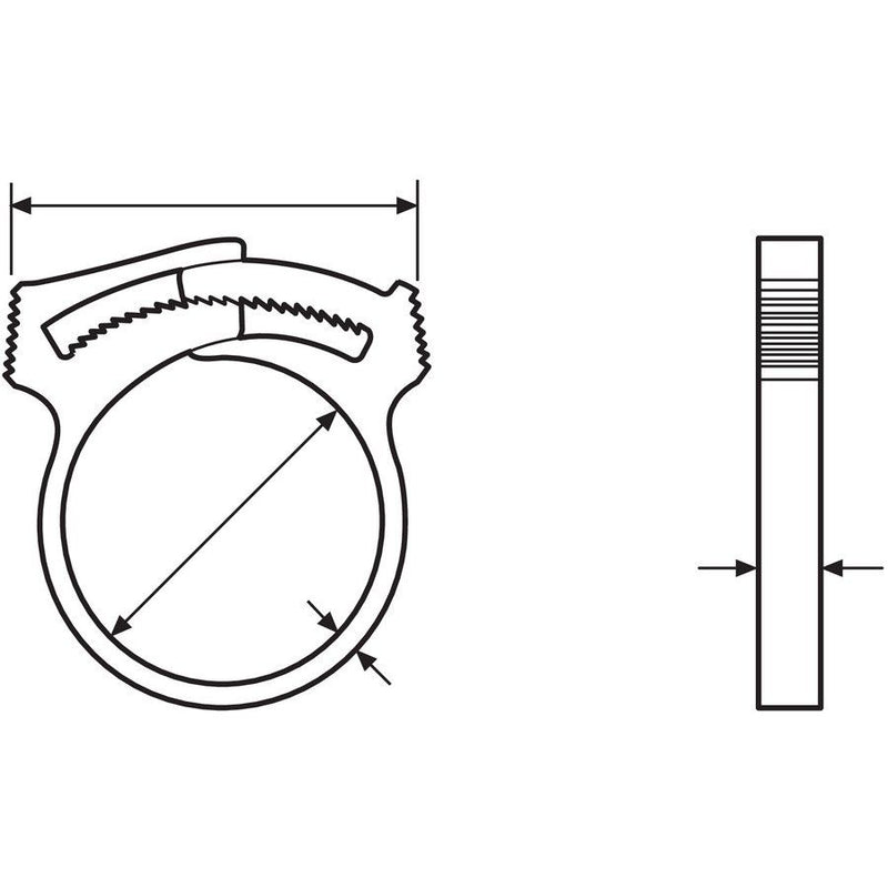 HellermannTyton - Befestigungsschelle für Kabel/Rohre Befestigungsschelle 192-10160(100) schwarz − 100 Stück