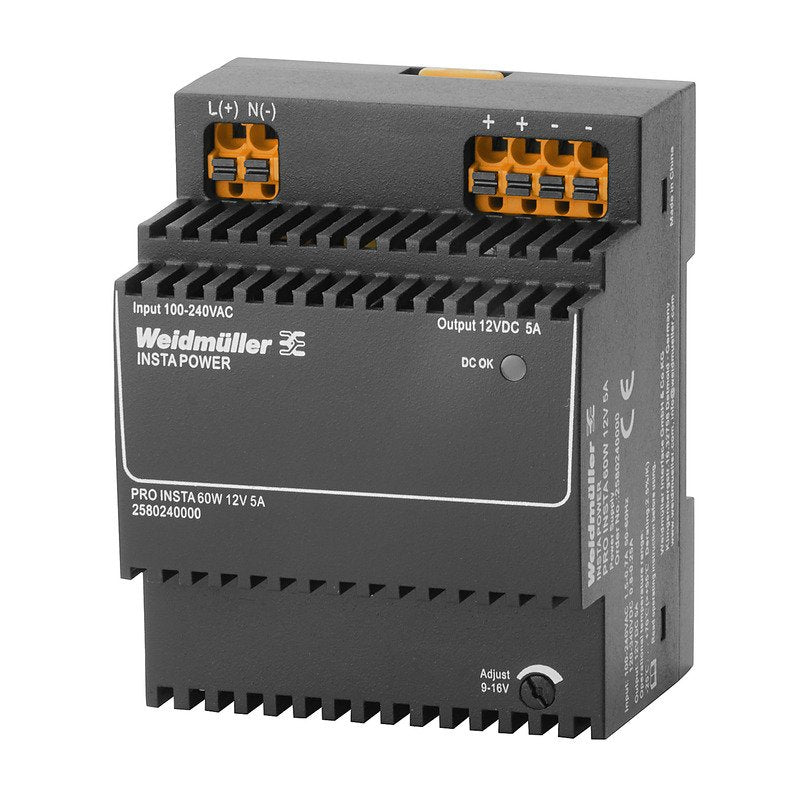 Weidmüller - Gleichstromversorgung Stromversorgungen PROINSTA60W12V5A