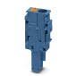 Phoenix Contact - Reihenklemmen-Steckadapter Stecker PP-H 4/ 1-R BU 1-pol., 0,2qmm-6qmm − 50 Stück