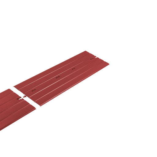 Fränkische - Kabelschutzabdeckhaube Kabelabdeck-Platte FPL 120/1000 rt m.E. mit Einhängung − 1 Meter by Fränkische
