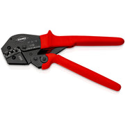 Knipex - Presswerkzeug Kabelschuhe/Verbinder, Aderendhülsen, Schirmanschluss Crimp-Hebelzange 97 52 18 2x6/2x10/2x16qmm