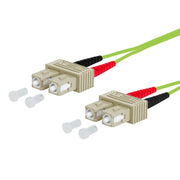 Metz Connect - Patchkabel LWL LWL-Patchkab. SC/SC 151R1EOEO30E OM5 3m lind