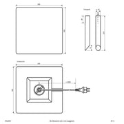 EVN Lichttechnik - Wegeleuchte Gartenleuchte KAQ3001 E27 IP55 30cm ws