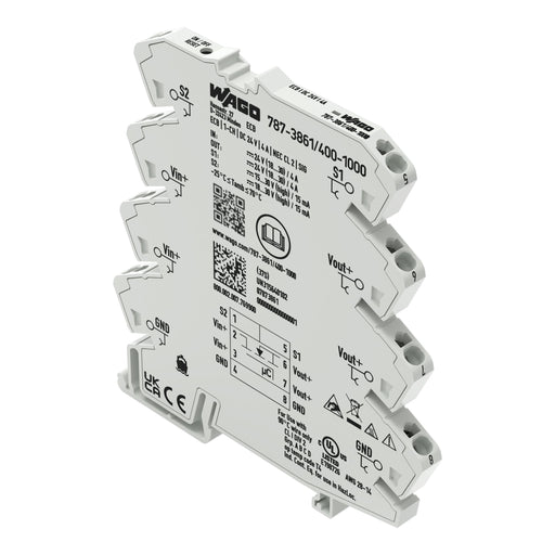 WAGO - Stromüberwachungsgerät Elektron. Schutzschalter 787-3861/400-1000 1-kanalig, DC 24 V
