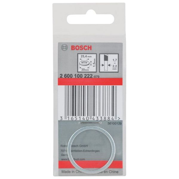 Bosch - Systemzubehör für Sägen (Akku/elektrisch/Druckluft) Reduzierring für PRO 2600100222 Kreissägeblatt 30 x