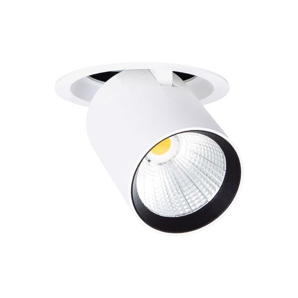 Brumberg Leuchten - Downlight/Strahler/Flutlicht LED-Einbaurichtstrahler 88763183 230V, 30Gr., 3000K