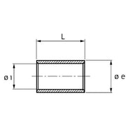 Cimco Werkzeuge - Verbinder für Cu-Leiter zum Verpressen Parallelverbinder Cu 183192 35qmm