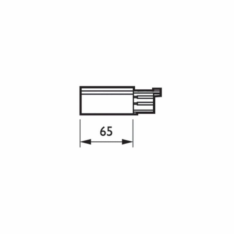 Philips Lighting - Elektrisches Zubehör/Ersatzteile für Leuchten Einspeisung links ZCS750 5C6 EPSL BK