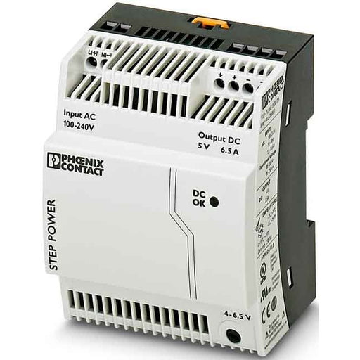 Phoenix Contact - Gleichstromversorgung Stromversorgung STEP-PS/1AC/5DC/6.5 Ausg. 5VDC/6.5A