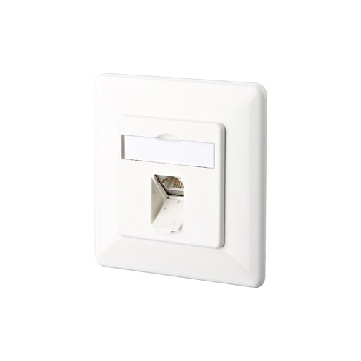 Metz Connect - Kommunikationsanschlussdose Kupfer Anschlussdose C6A UP 130C371002-I 1xRJ45,UP,rws − 10 Stück