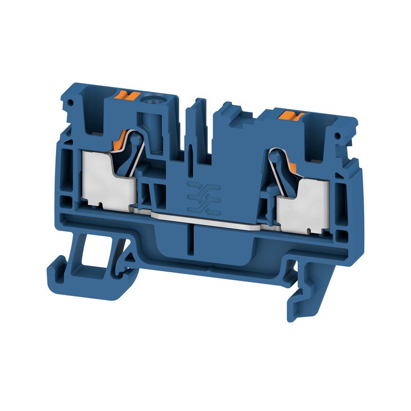 Weidmüller - Durchgangs-Reihenklemme A2C 4 DBL PUSH IN, 4 mm² − 100 Stück