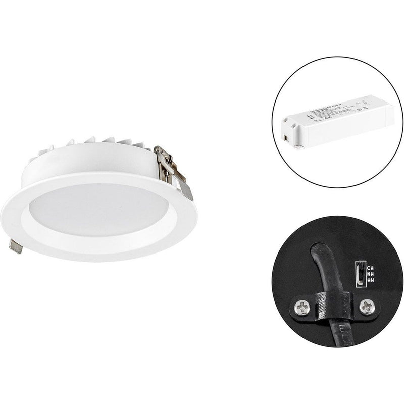 EVN Lichttechnik - Downlight/Strahler/Flutlicht LED-Downlight IP54 LN54150125 dimmbar
