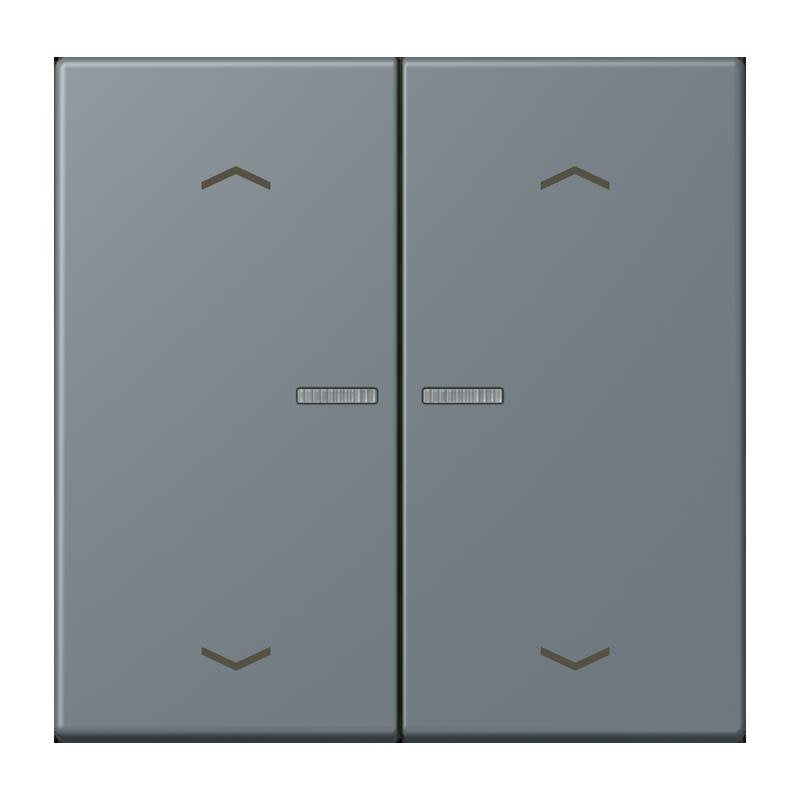 Jung - Bedienelement intelligent Taster mit Pfeilsymbolen BT LC 17102 P 251 gris 59