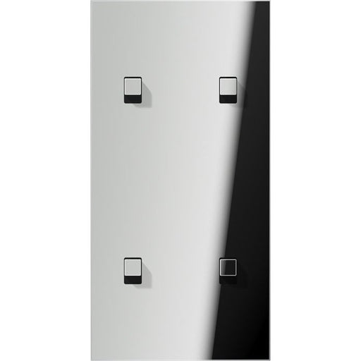 Jung - Abdeckung/Bedienelement für Installationsschalterprogramme Abdeckung mit Kipphebel GCR 12-25 E 22 2fach, 2x1 Kipphebel