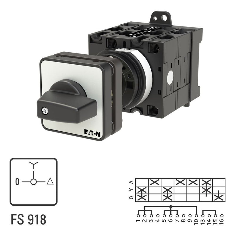 Eaton - Lastschalter Stern-Dreieck-Schalter T3 T3-4-8419/Z 32A Zwischenbau