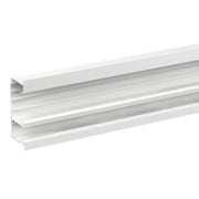 Schneider Electric - Geräteeinbaukanal INKA 161-2F/72 Unterteil 5512418 2500mm Alu ws