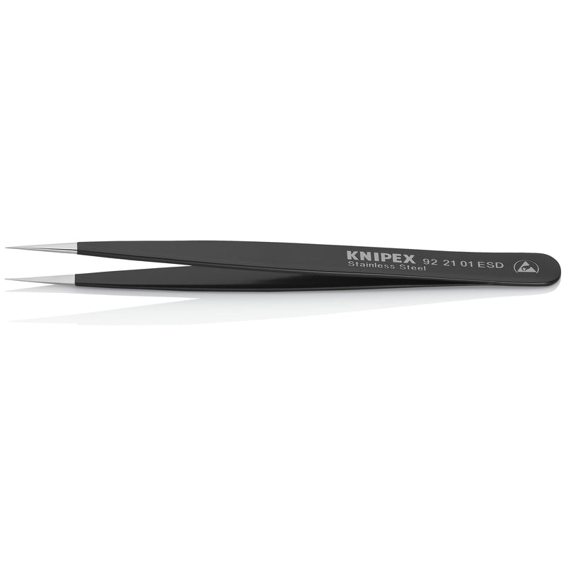 Knipex - Pinzette Universalpinzette 92 21 01 ESD Glatt 125 mm − 1 Stück