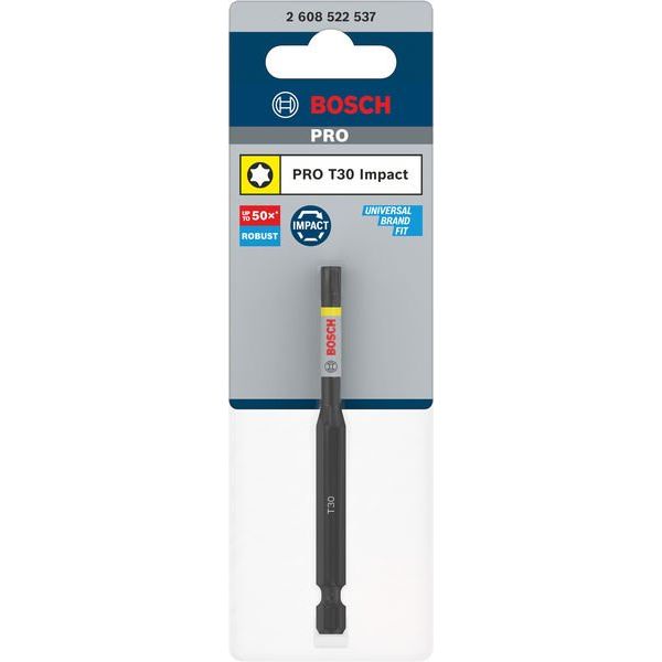 Bosch - Bit PRO Impact 2608522537 Bit, T30, 90 mm