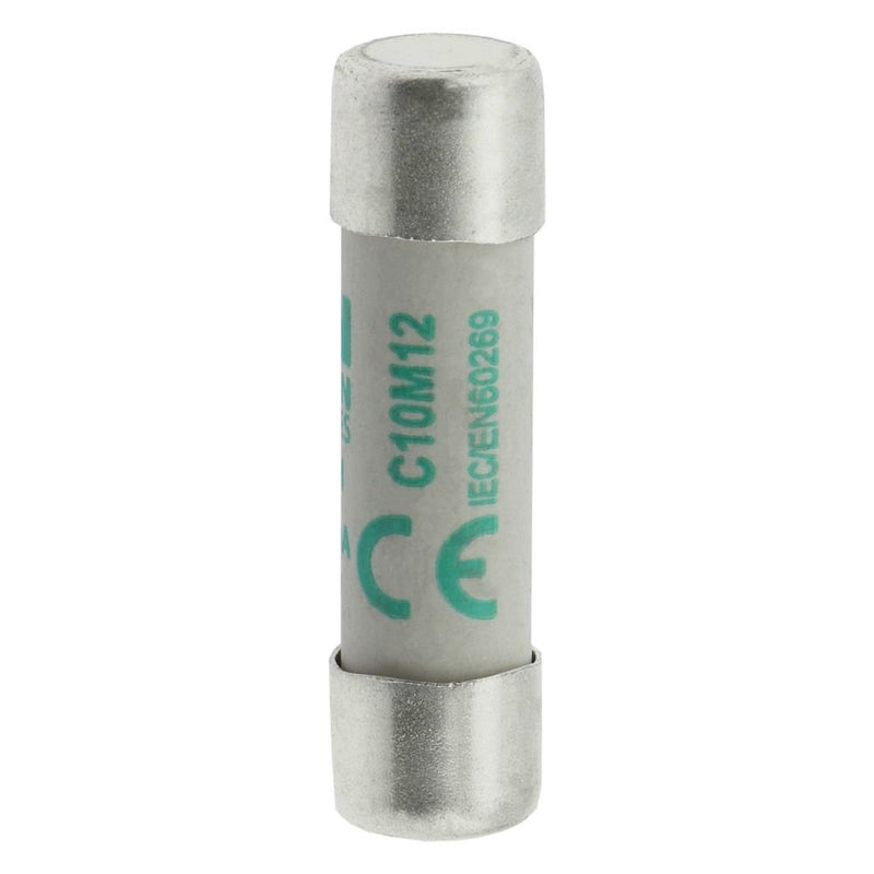 Eaton - Zylindrische Sicherung Sicherungseinsatz Nieders. C10M12 12A AC 500V 120kA − 10 Stück