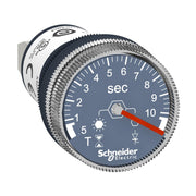 Schneider Electric - Zeitschalter für Installationsschalterprogramme Timer/Zeitrelais XB5DTGM2 0,5s bis 10s