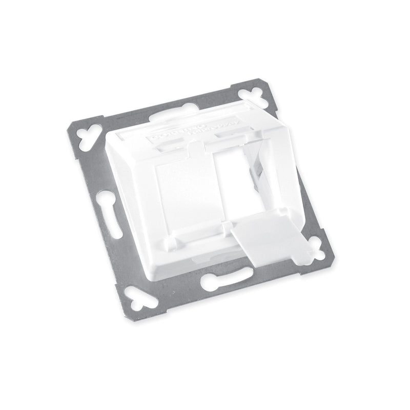 Corning - Kommunikationsanschlussdose Kupfer Rahmenset WAXWSE-V0201-C001 RAL 9010
