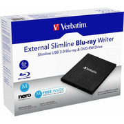 Verbatim - Blu-ray-Player/-Recorder Blu-ray BDXL Recorder 43890 USB3.0,Slimline,ext
